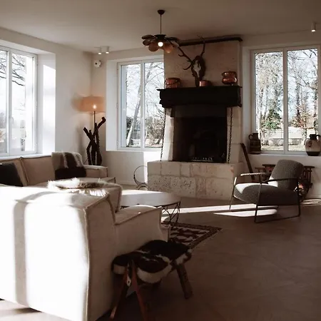 Villa Demeure D'exception A La Campagne, 1h15 De Paris, Padel & Piscine