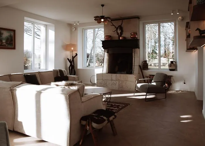 Villa Demeure D'exception A La Campagne, 1h15 De Paris, Padel & Piscine